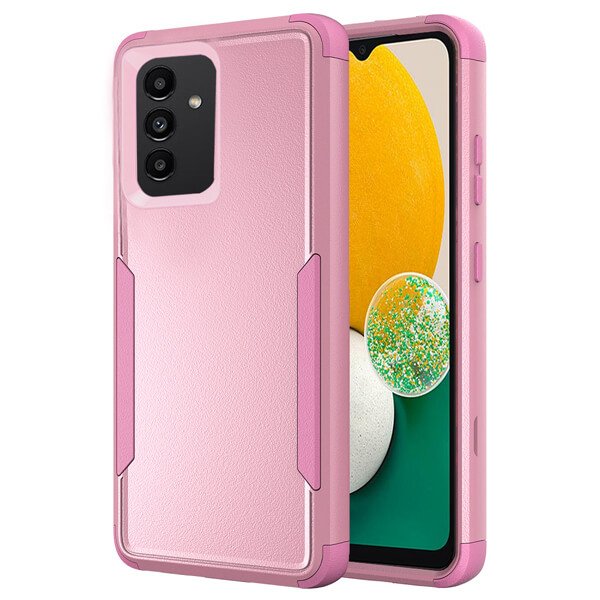 For 5G Samsung Galaxy A13 5G (Not for 4G) 3in1 Case Drop Resistant Defender Tradies Hybrid Armor Heavy Duty Rugged Shockproof Tough Cover (Rose Gold) For 5G Samsung Galaxy A13 5G (Not for 4G) 3in1 Case Drop Resistant Defender Tradies Hybrid Armor Heavy Duty Rugged Shockproof Tough Cover (Rose Gold)